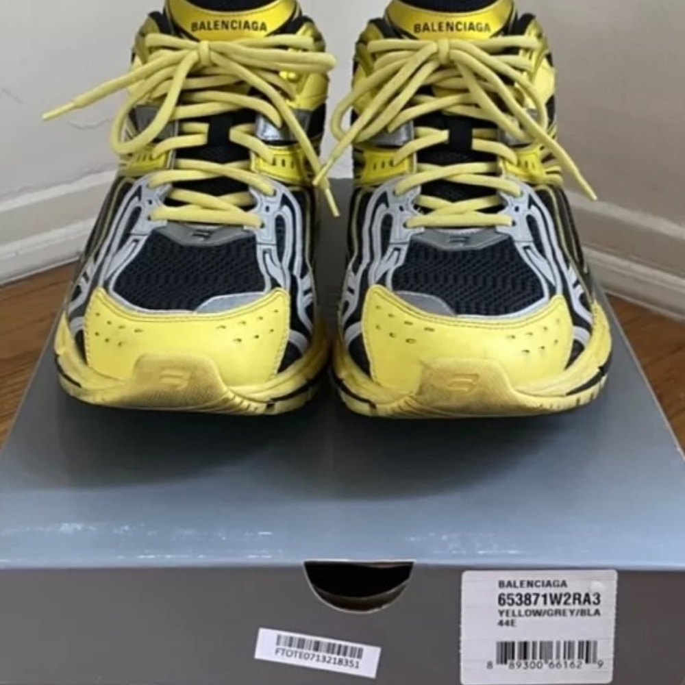 Balenciaga X-pander sneakers in yellow, size 44 (US 11) AUTHENTIC!! - Picture 3 of 4